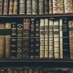 History Book - books filed on bookshelf
