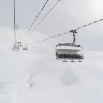Ski Pass - black cable car during winter season