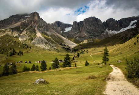 Mountain Path - green grass field near mountain during daytime