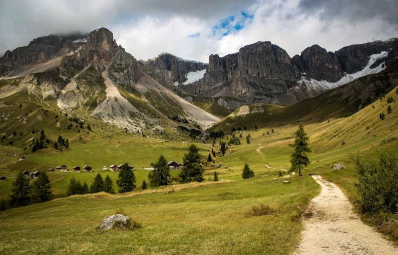 Mountain Path - green grass field near mountain during daytime