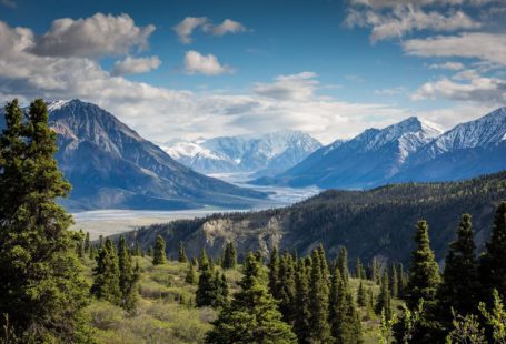 Mountain View - green mountain across body of water
