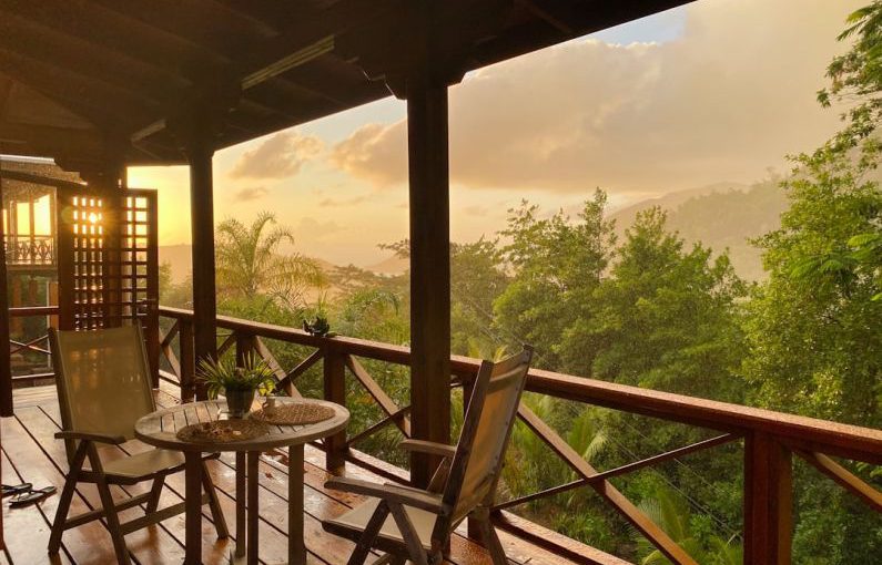 Mountain Hotel - brown wooden table and chairs