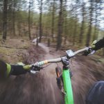 Bike Trail - man riding green bicycle